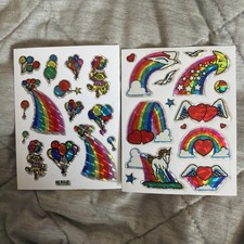 Vintage Stickers Cats Unicorns Rainbow Prismatic Vending Machine