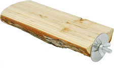 Parrot Cage Perch, Wooden Platform for Birds 1 Pack 