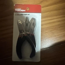 3-Piece Mini Pliers Set, Brand New in Package