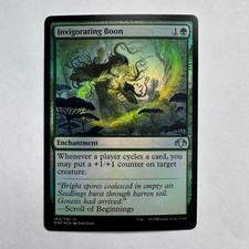 Invigorating Boon 164 NM Foil U Dominaria Remastered MTG