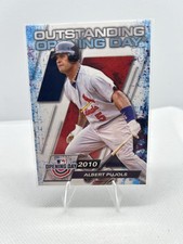 🔥⚾ 2021 Topps Opening Day – Outstanding Opening Days Albert Pujols #OOD-2 🌟