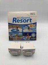 Wii Sports Resort (Nintendo Wii)+ 2 Motion Plus Adapters- Free Ship - READ