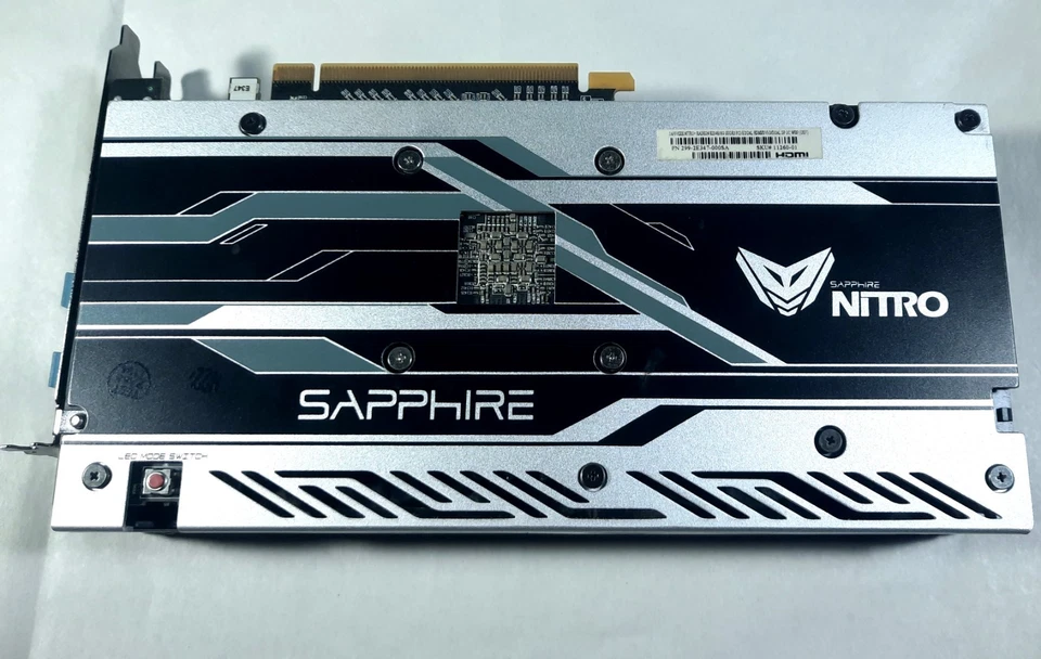 AMD RX 480 8GB Sapphire Nitro Radeon GDDR5 GPU Graphics Card, DisplayPort HDMI - Image 4 of 4