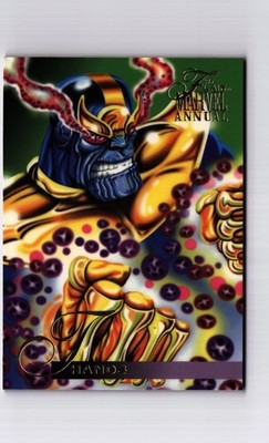 1995 Flair Marvel Annual Thanos #128