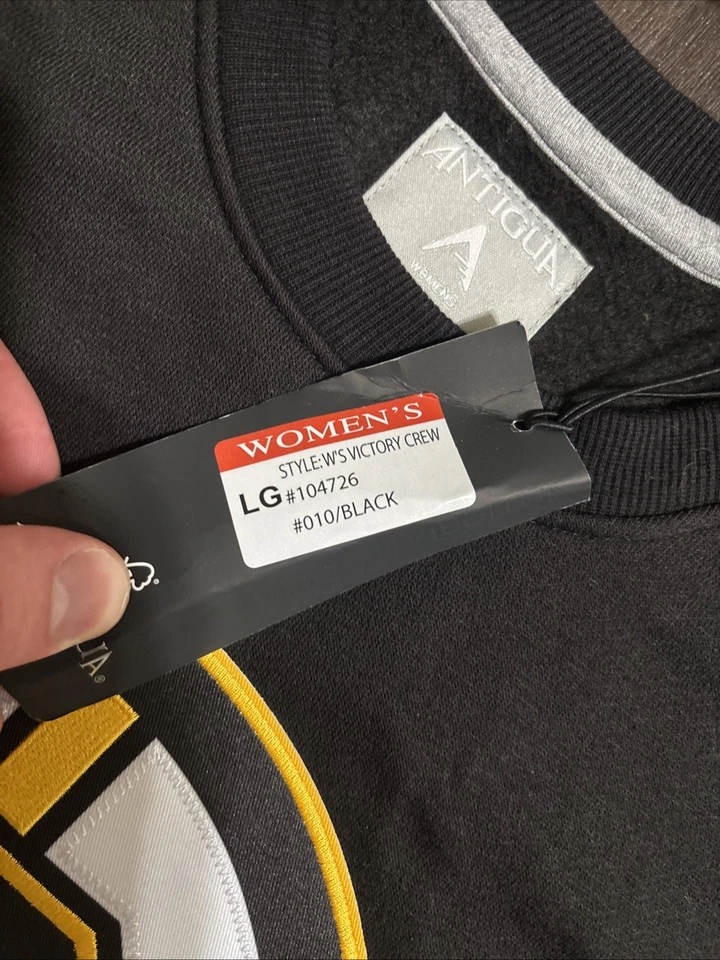 Pullover Boston Bruins Antigua para mujer grande Foto 2 de 2