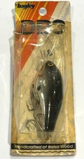 Vintage Bagley diving DB3 Bass Fishing Lure crankbait BEAUTIFUL bagley’s NOS!
