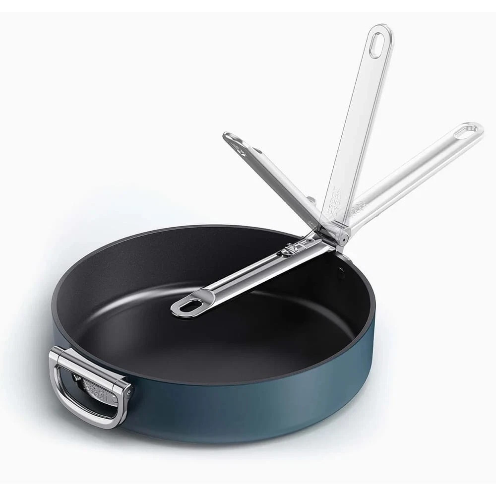 Joseph Joseph Space 28cm Folding Handle Frying Pan Blue  – 45042