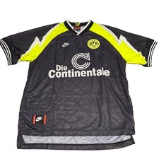 Vintage 1995/96 Borussia Dortmund BVB Nike Away Soccer Jersey XL Germany 90s
