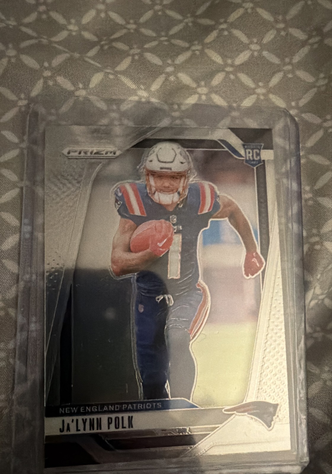 2024 Panini Prizm - Rookies Ja'Lynn Polk #339 Silver Prizm (RC)