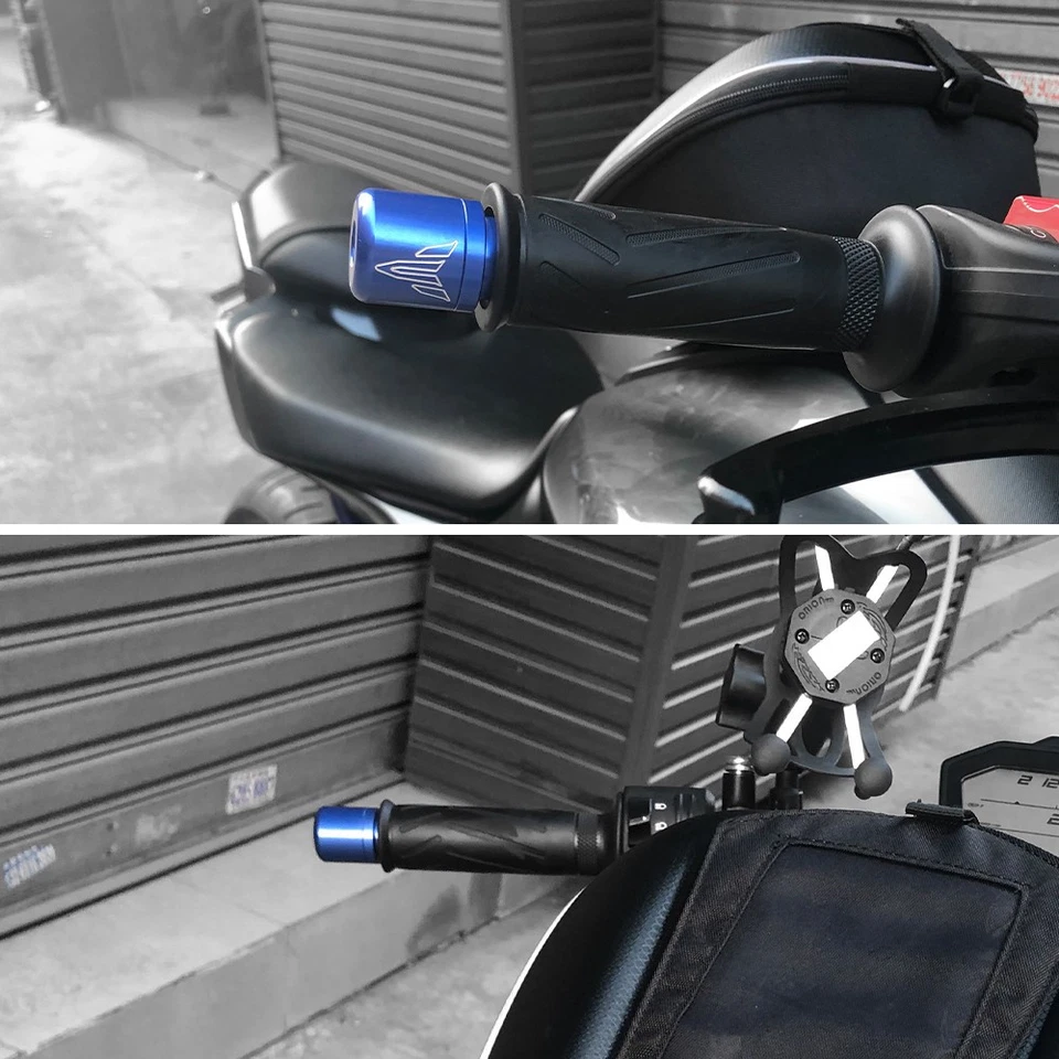 Крышка заглушки торца ручки ручки для YAMAHA XJR1300 XT500E FZR600 TDM 900 850 - Изображение 3 из 4