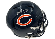 Mike Singletary Signed Chicago Bears Full Size Speed Helmet JSA