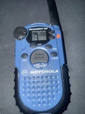Motorola Talkabout 250 Blue Wireless Portable 14-Channels Radio 1 Walkie Talkie