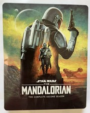 The Mandalorian: Season 2 - Steelbook 4K UHD  Damaged- Look at Pictures - Read