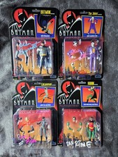 SIGNED x6 Mezco 5 Points Batman Animated Series Batman Joker Catwoman Robin