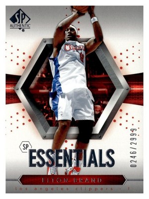 Elton Brand 2004-05 SP Authentic SP Essentials /2999 #104 Clippers HOF A8