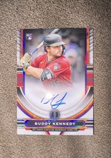2023 Topps Tribute - Tribute Autographs Buddy Kennedy #TA-BK Purple /50 (AU, RC)