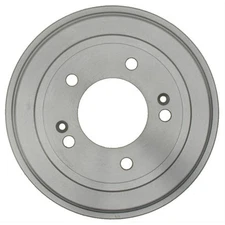Acdelco 18B578 Brake Drum   Rear, Turned, Cast Iron, Regular, Plain Cooling Fins