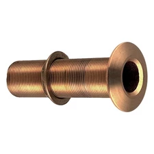 Perko 1" Hole Bronze Extra Long Thru-Hull Fitting for 3/4" NPT Pipe