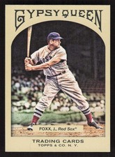 2011 Topps Gypsy Queen Jimmie Foxx #63 Boston Red Sox