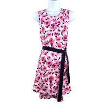 Kate Spade New York bay of roses Floral Dress sz Small Pink Watercolor boho
