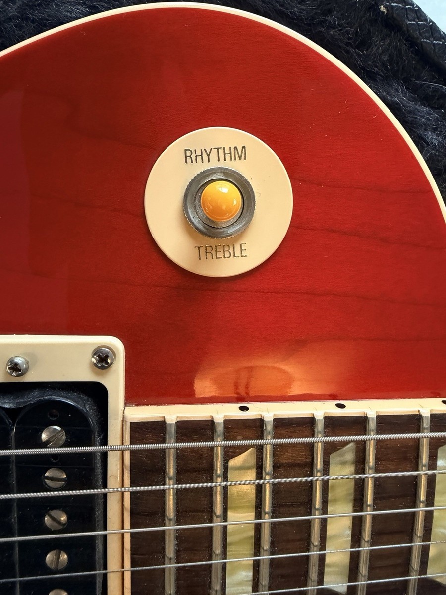 ギター Les Paul Cherry red heard relic Gibson Les Paul Classic Electric Guitar - Heritage Cherry Sunburst