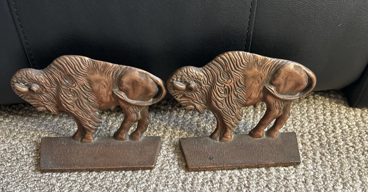 Antique Indian Bookends In Antique Metalware for sale | eBay