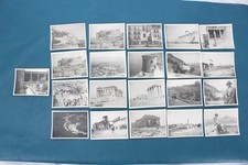 Vintage 1950s Ferrania Black White Photos Greece Italy Parthenon Pompeii Travel
