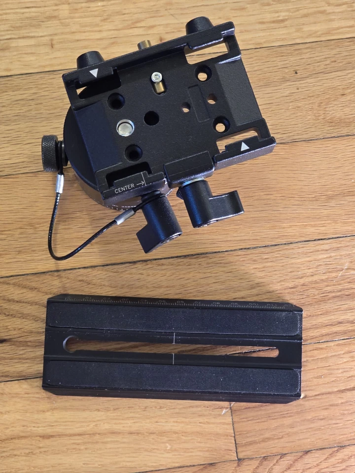 Manfrotto 300N Bogen 3414 Panoramic Indexing Rotator Head Nodal Rail Arca-Swiss  - Image 4 of 4