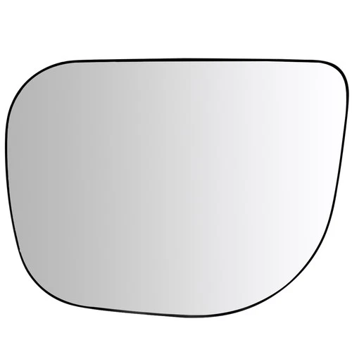 Driver Side Mirror Glass for Nissan Titan 04-08 Chrome Flat w/ Backing Plate