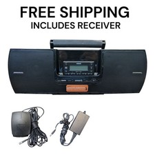 Sirius SUBX2 Satellite Radio Boombox Speaker Dock w/ Receiver   Tested Working