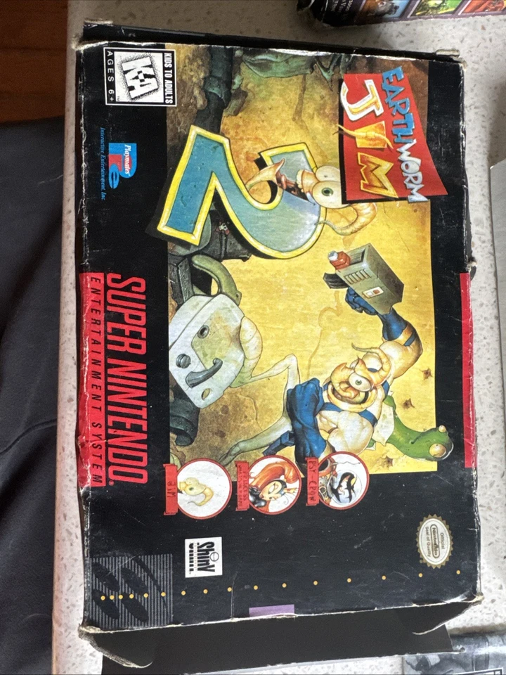Earthworm Jim 2 Super Nintendo SNES 1995 - Image 2 of 4