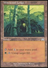 Wirewood Lodge - Heavy Play MTG Onslaught