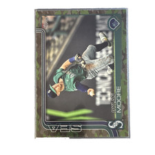Topps 2024 Series 1 Dylan Moore Seattle Mariners #105 Camo Serial Numbered 03/25