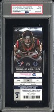 Pat McAfee Colts Vs Texans 10-9-2014 Recovers Own Onside Kick Full Ticket PSA 10