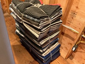 Real moving blankets 80 “x 72 “local pick up only