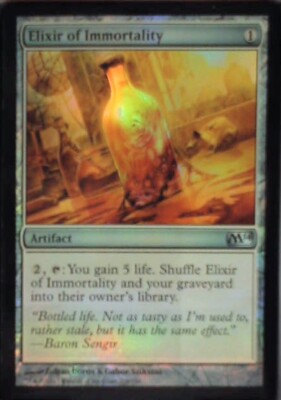 mtg cards like elixir of immortality Elixir of Immortality - Magic 2011 (M11): #206, MTG - Foil Lp R249