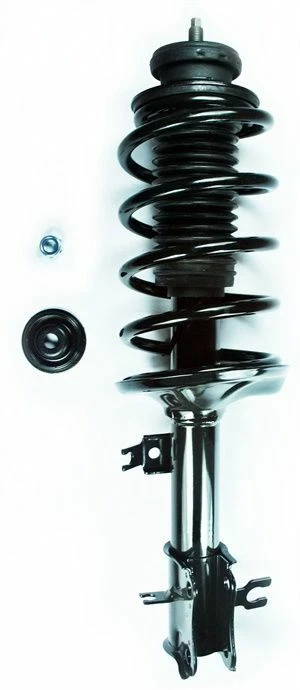 2 pares delanteros de puntales completos rápidos y muelles helicoidales para Chevrolet Aveo 2004-2012 Foto 3 de 4