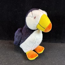 Kipmik Puffin 10" Plush Stuffed Animal Toy Realistic