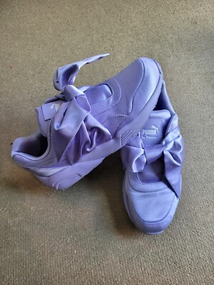 Women's Puma x Fenty By Rihanna Bow Sneakers Lavender Sz