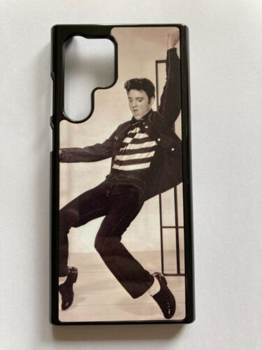 ELVIS PRESLEY PLASTIC PHONE BACK FOR SAMSUNG GALAXY S22 ULTRA - JAILHOUSE ROCK - Picture 1 of 1