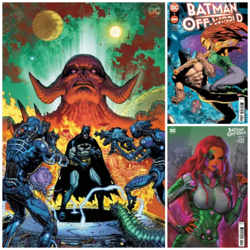 [3 PACK] Batman: Off-World 1 & 2 Doug Mahnke Virgin Leirix Li Variants ✨✨✨