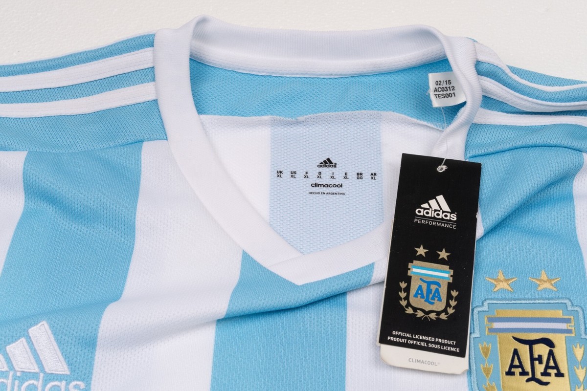 Argentina National Team 2015 Jersey - Adidas AC0312 | eBay