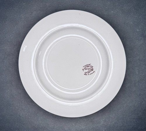 Clarice Cliff Tonquin Brown by Royal Staffordshire 10" Round Dinner Plate - Picture 3 of 7