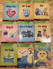 Tag Junior Leap Frog 9 Book Lot Set of 7 Short Vowels Plus If I were Springtime