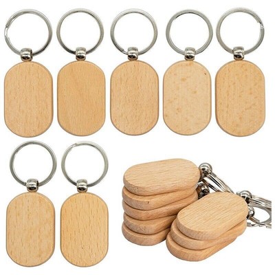 Blank Wooden Key Tag Key Diy Wood Keychains Key Wood Engraving Blanks 20 Pa J6V8