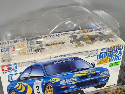 Rare New 1998 Tamiya 1/10 RC SUBARU IMPREZA WRC TA03F Chassis Bell