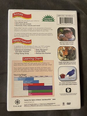 Brainy Baby - Animals (DVD, 2003) BRAND NEW HTF 821408200492| eBay