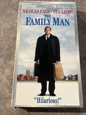 The Family Man VHS 2001 Nicolas Cage  TESTED  