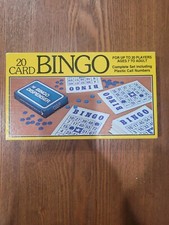Vintage 1981 Whitman 20 Card Bingo Game Complete Setup