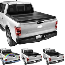 5'/61.0" For Ford Ranger 2019-2023 Tonneau Cover Truck Bed Hard Tri-Fold 5FT